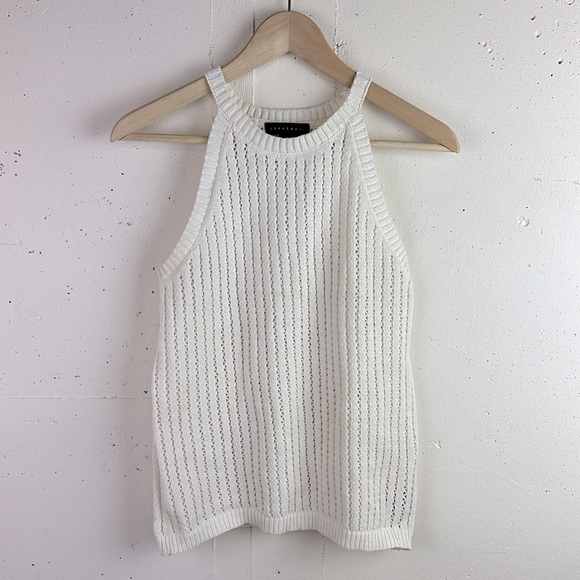 Evereve Tops - Evereve Sanctuary Crochet Tank